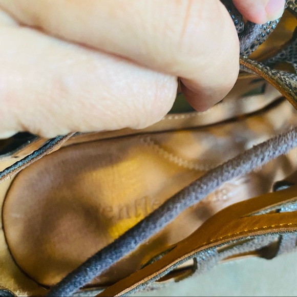 GENTLE SOULS - "OKEY DOKEY" LEATHER  SHOES Brown - Picture 8 of 8